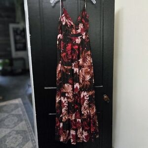 Lulus Elegant Floral Maxi Dress